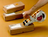 Scooter label dispensers